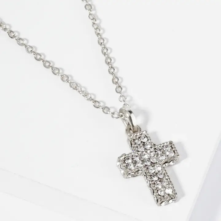 Glamorous Cross Necklace