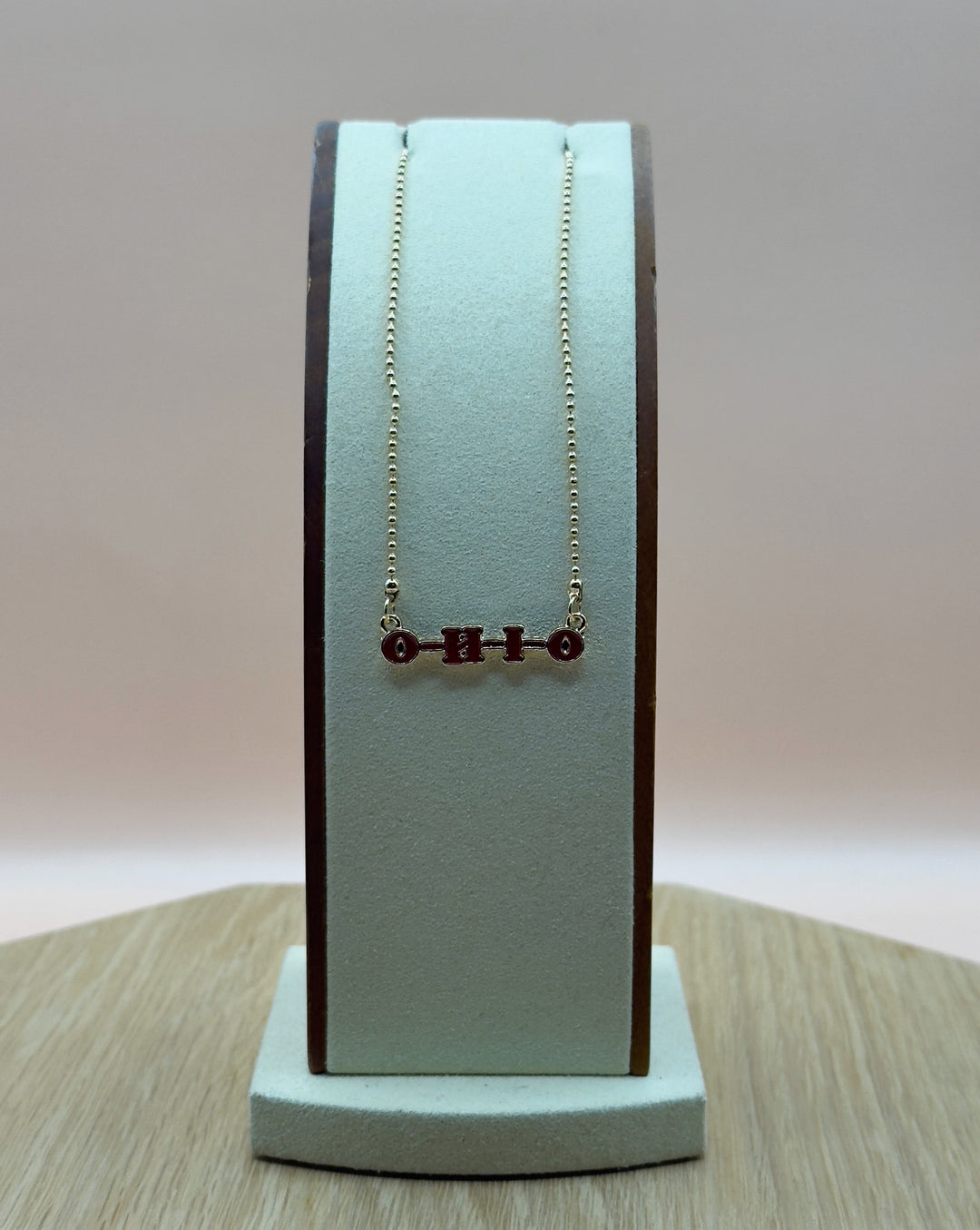 OSU Buckeyes Slogan Necklace