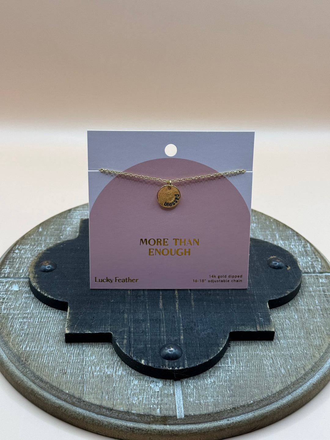 Blessed~More Than Enough Necklace