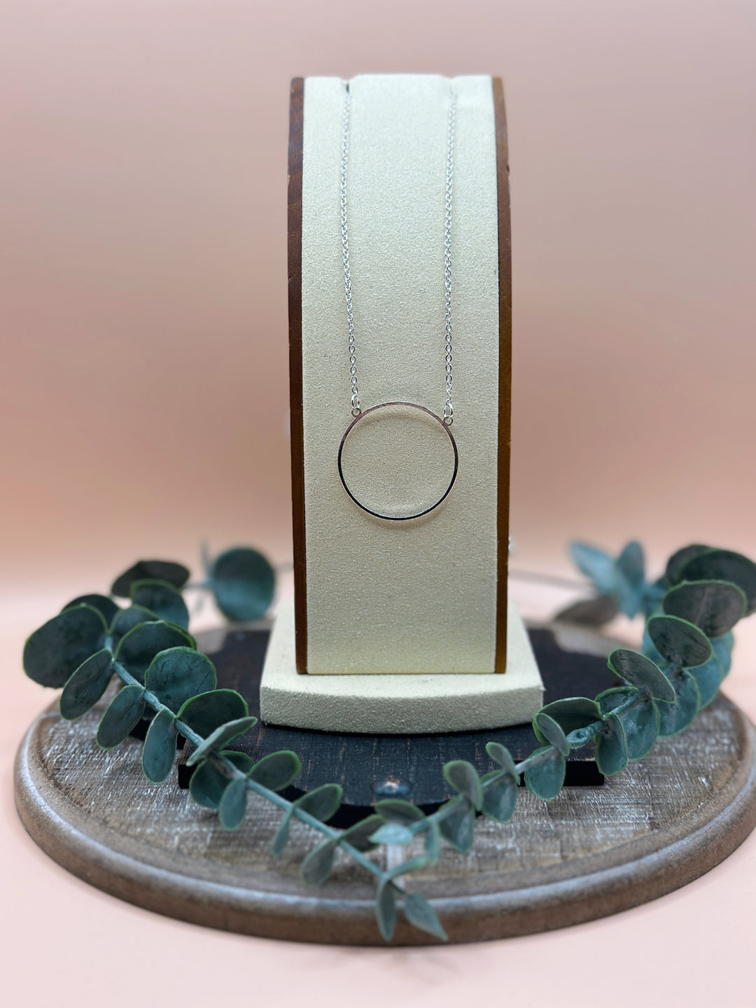Kate Silver Open Circle Pendant