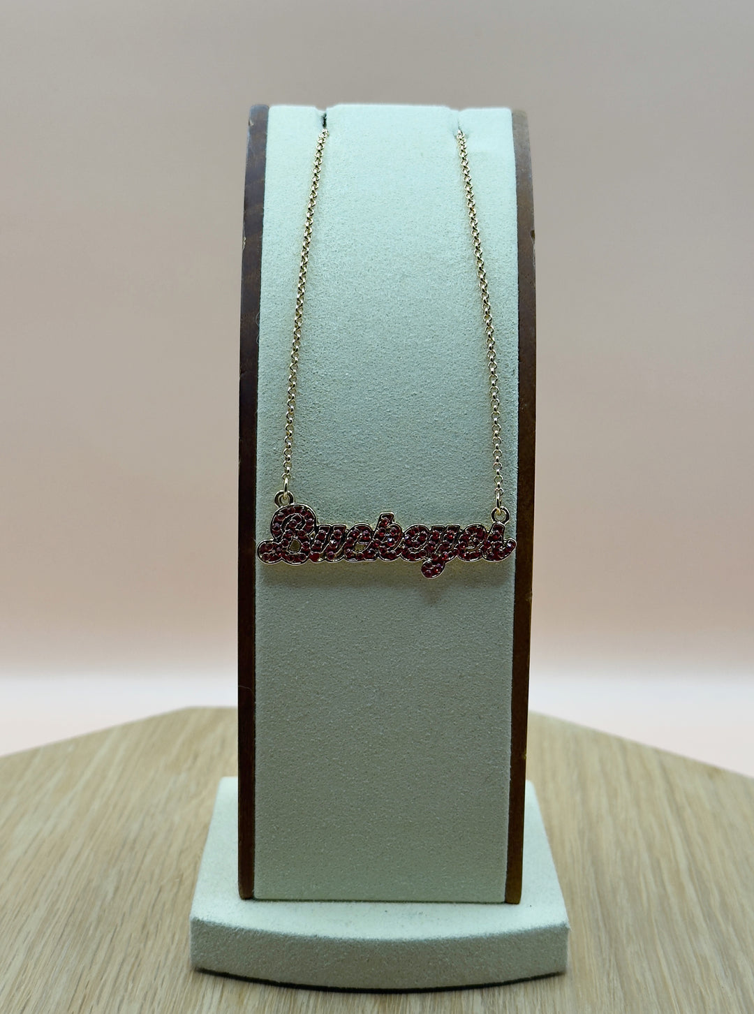 OSU Pave Autograph Necklace