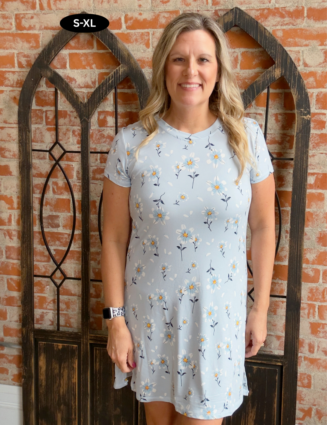 On Cloud Nine Daisy Sleep Dress