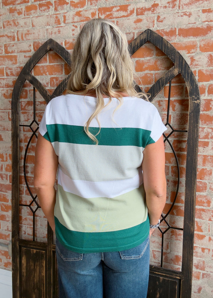 Show Up Color Block Sweater