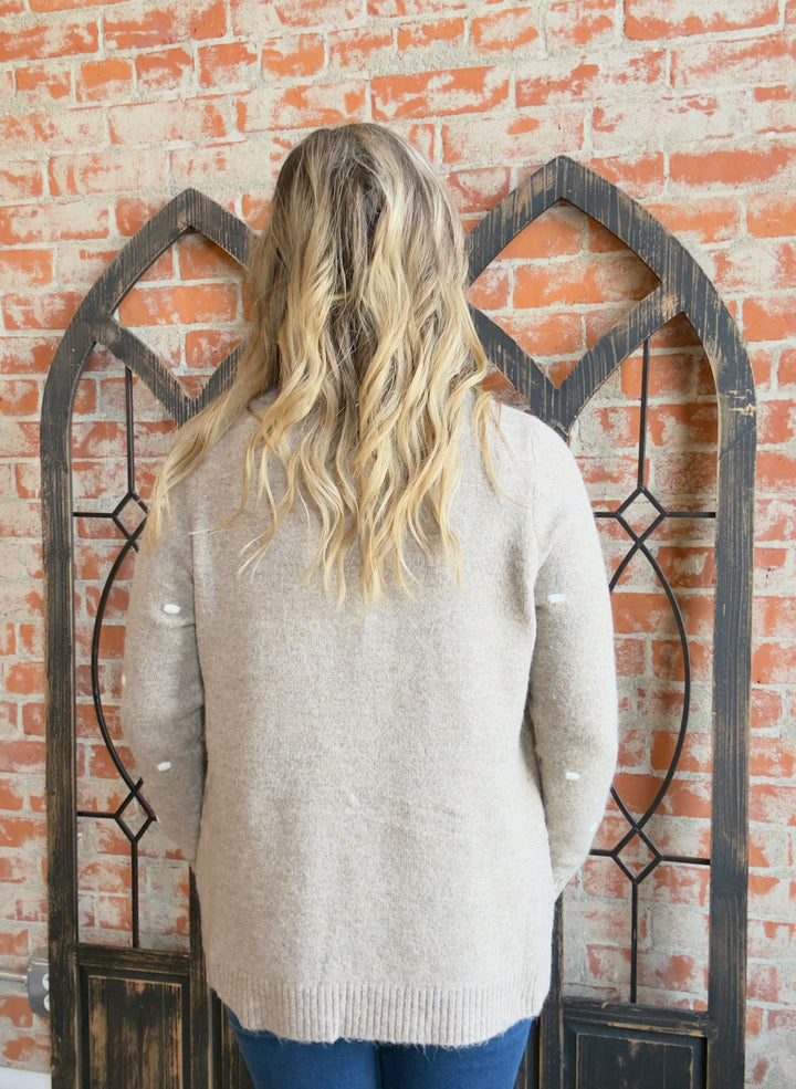 Hooked On You Polka Dot Cardigan