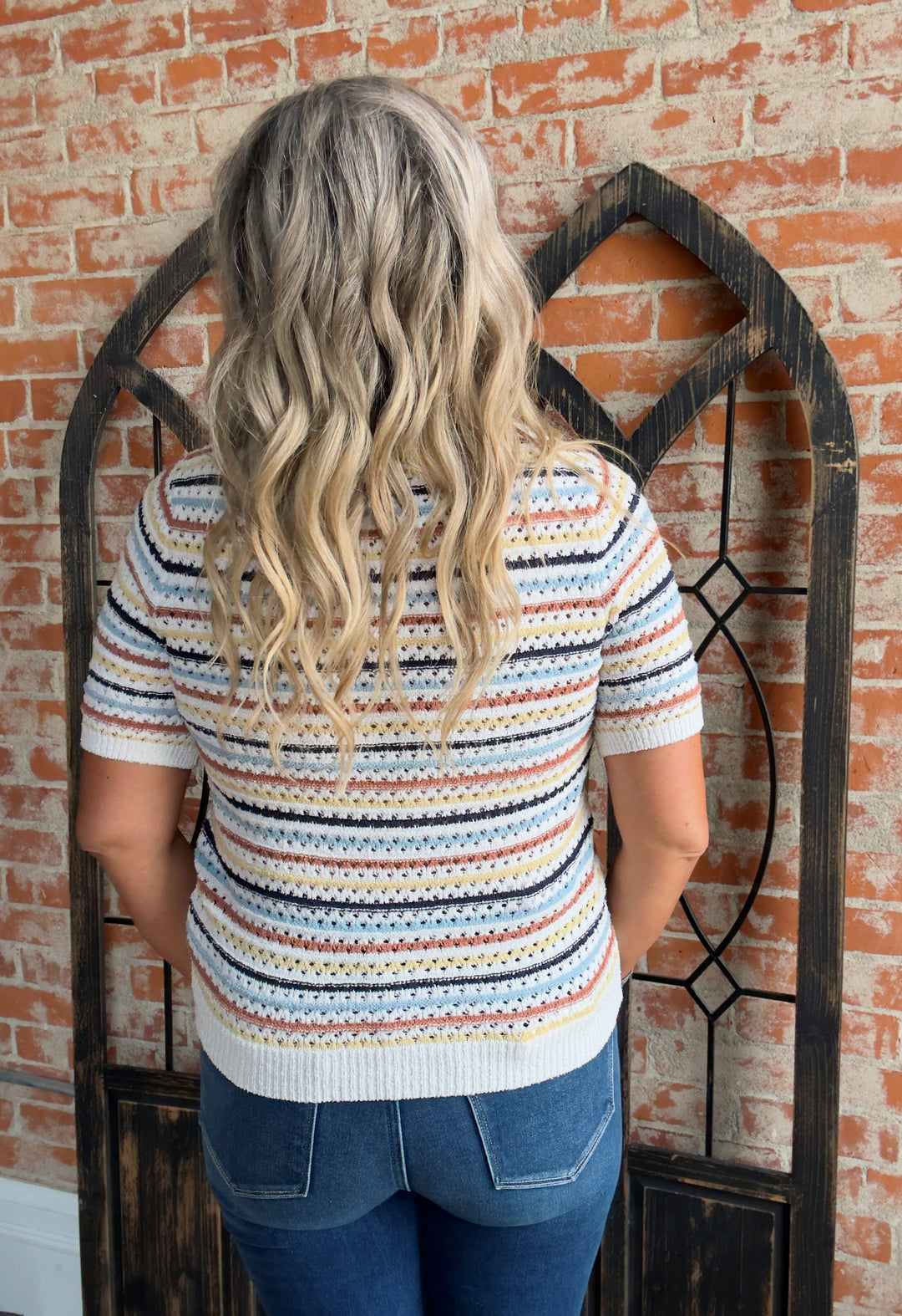 In The Distance Striped Sweater