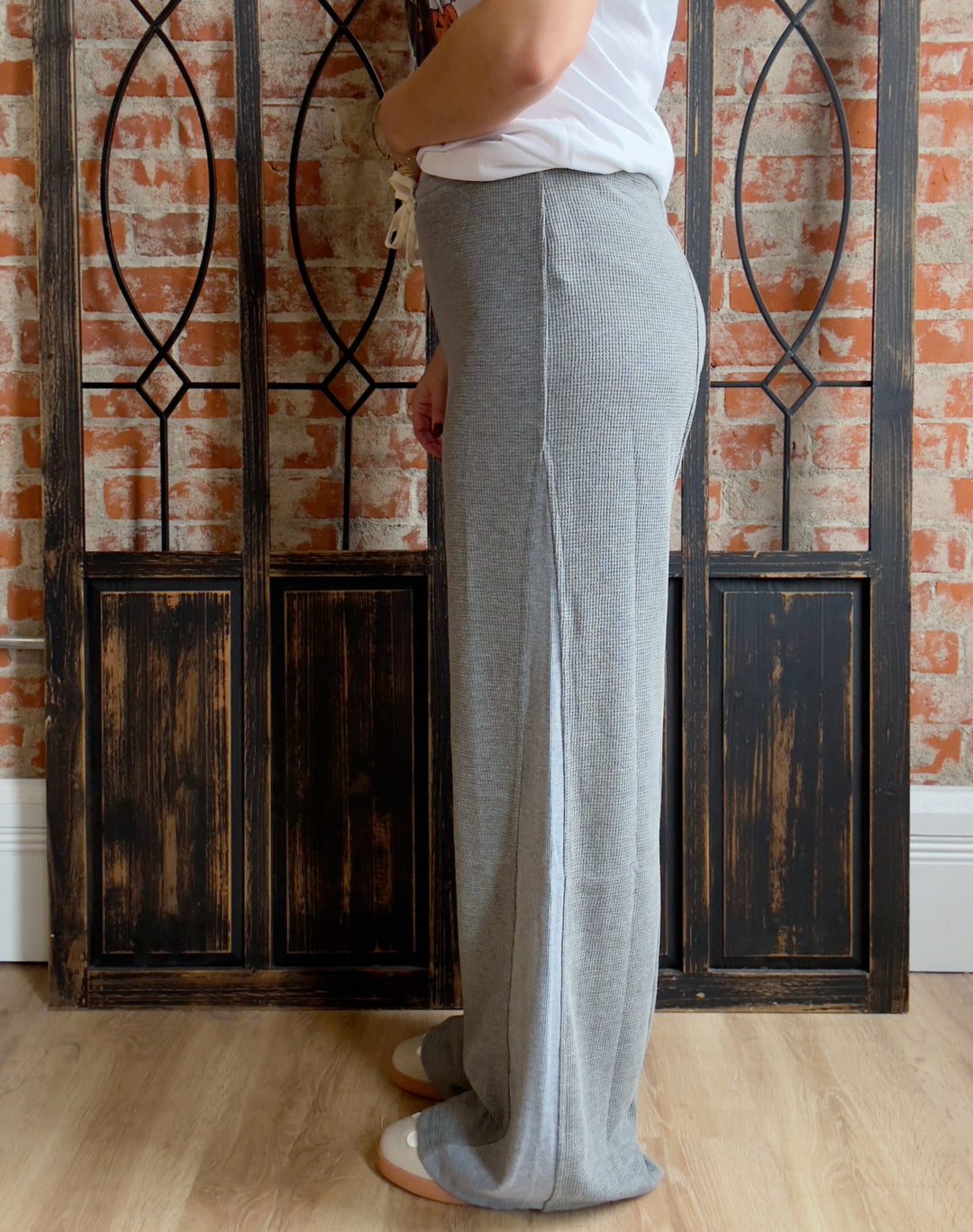 Late Nights Waffle Knit Pant