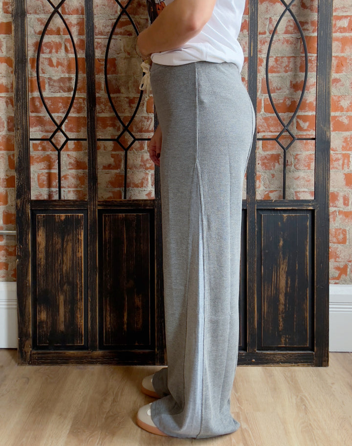 Late Nights Waffle Knit Pant