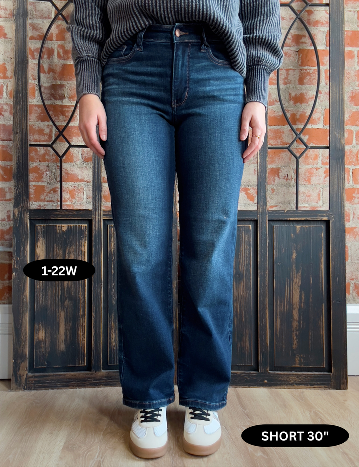 Judy Blue Made For Everyone Multiple Inseam Straight Leg