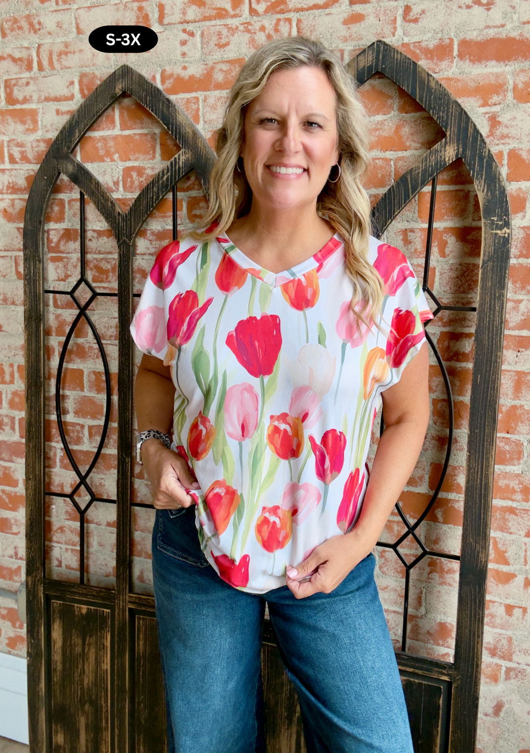 Let You Bloom Tulip Tee