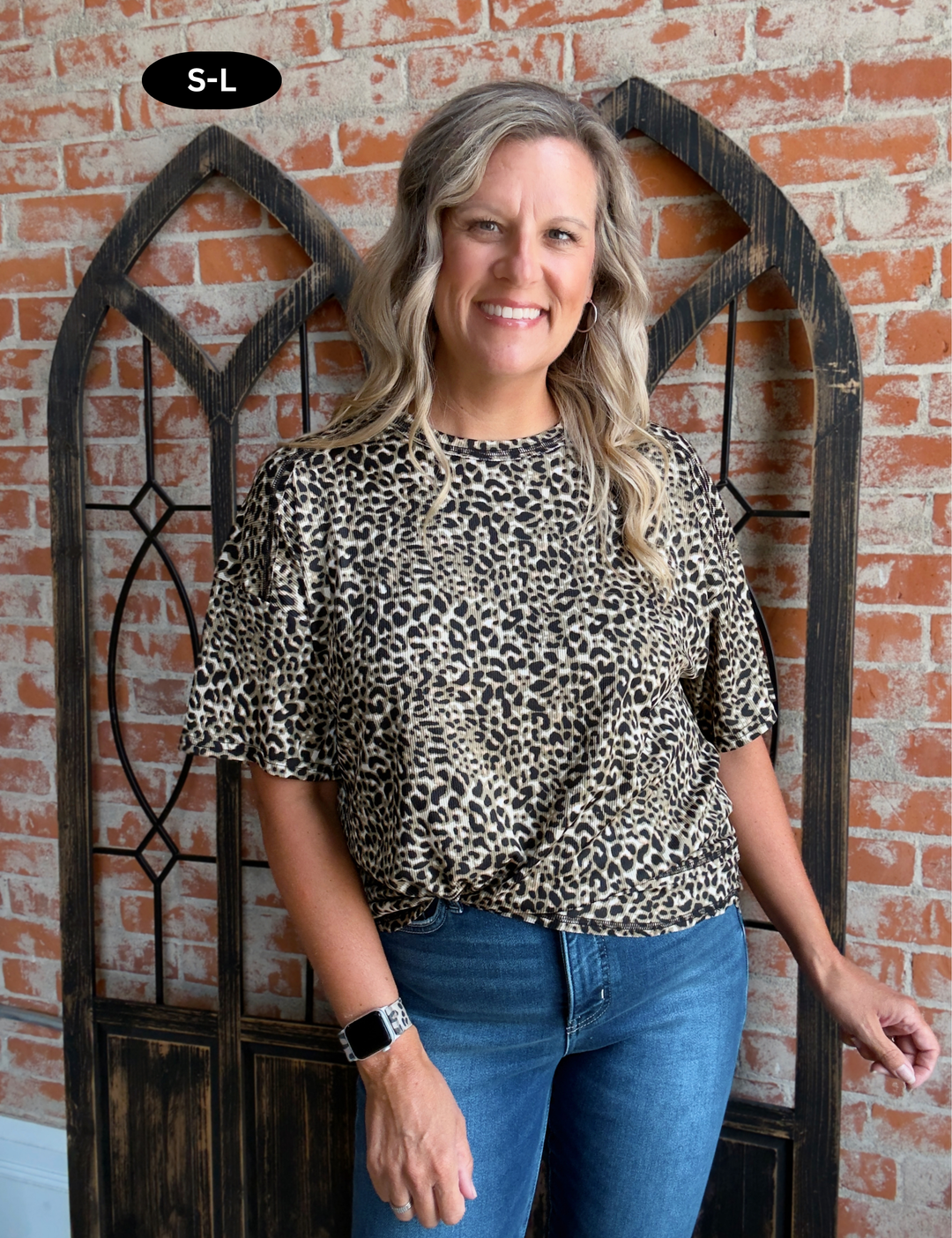 I'm Wild Leopard Tee