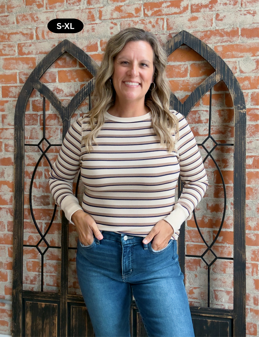 A Whirlwind Striped Long Sleeve