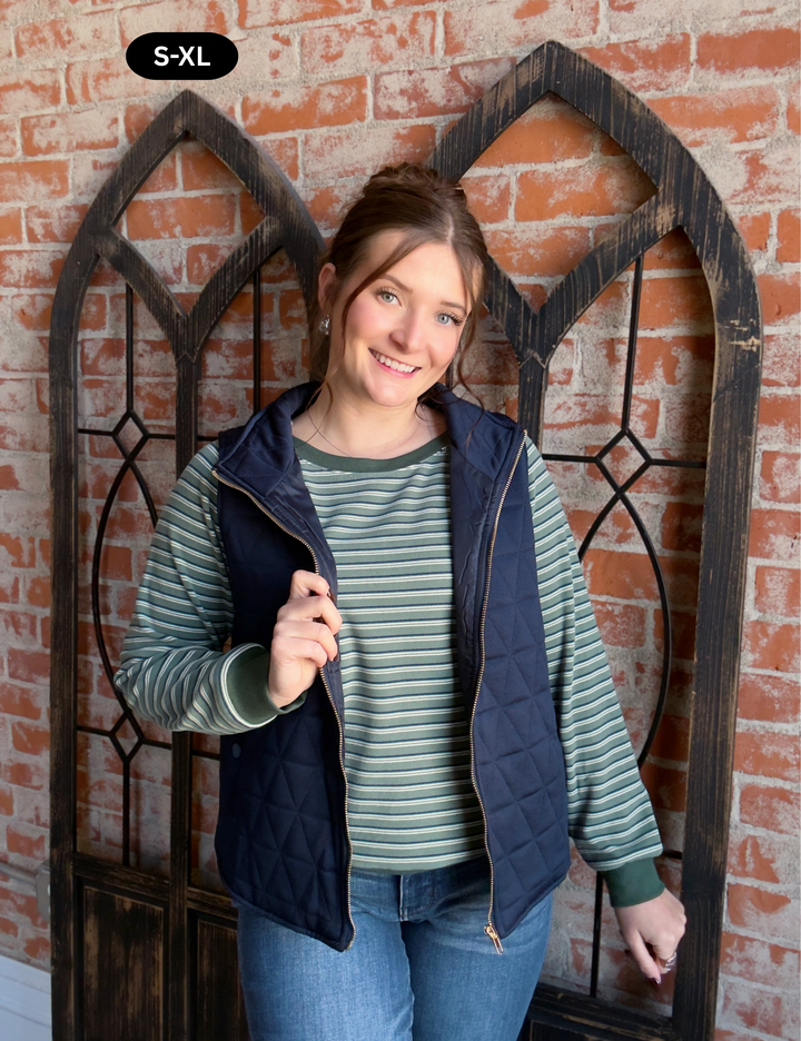 Midnight Madness Quilted Vest