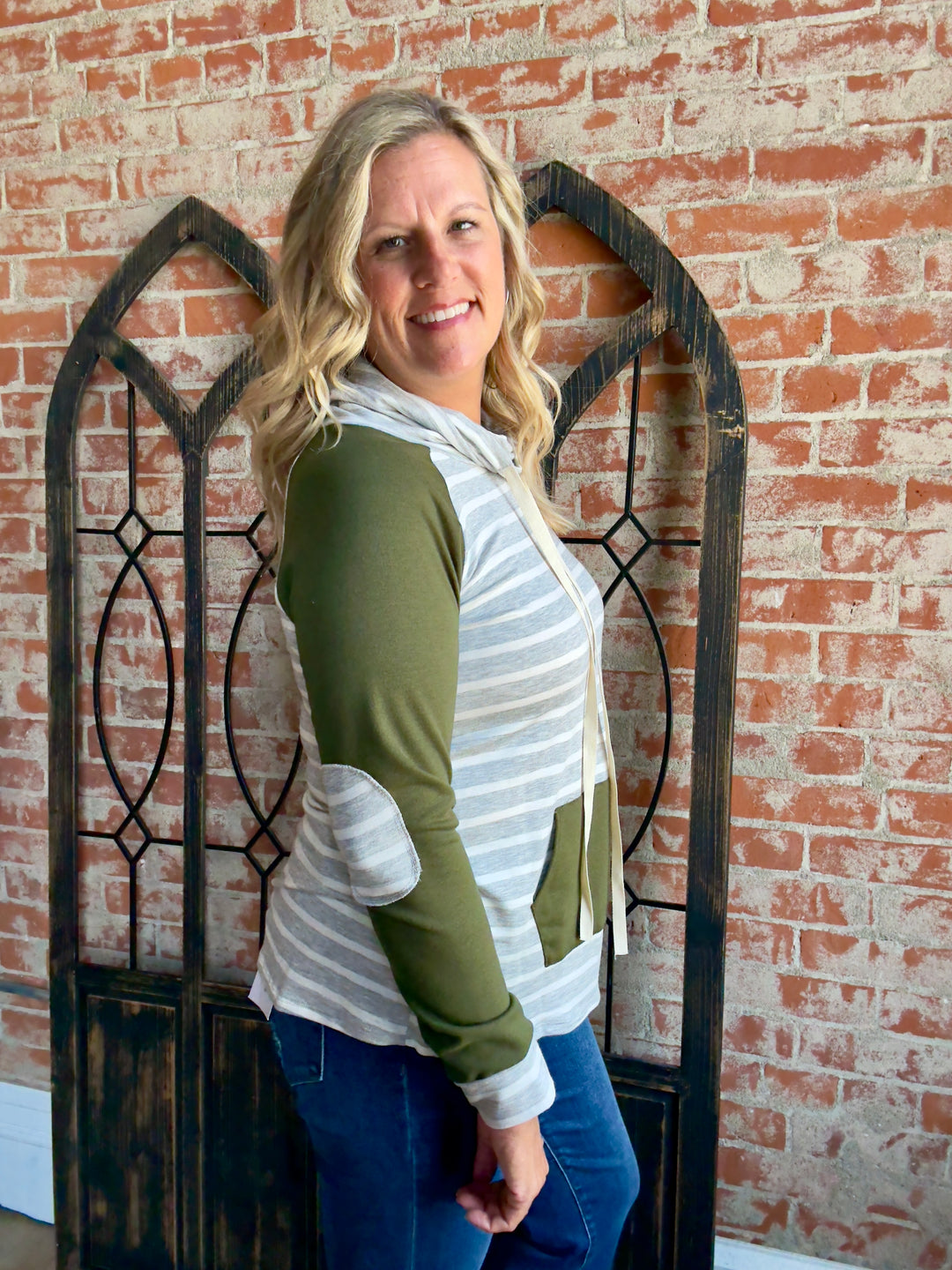 Summer's End Cowlneck-Olive
