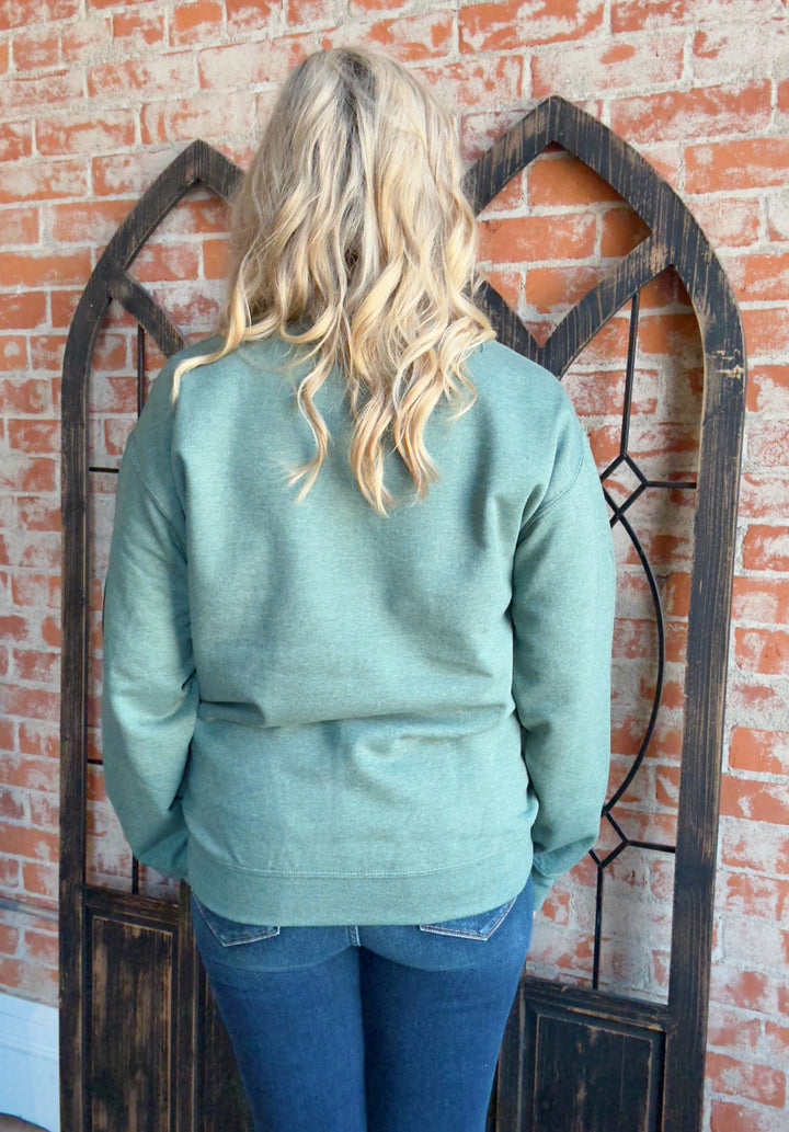 Embroidered Let Them Crewneck