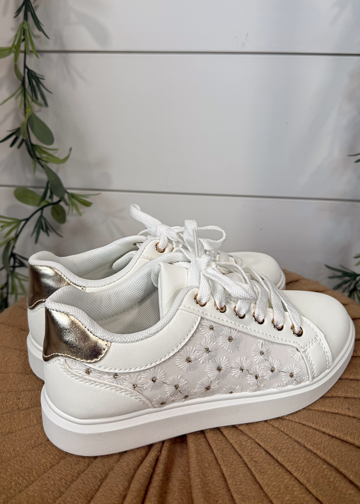 When Floral Meets Fashion Sneaker