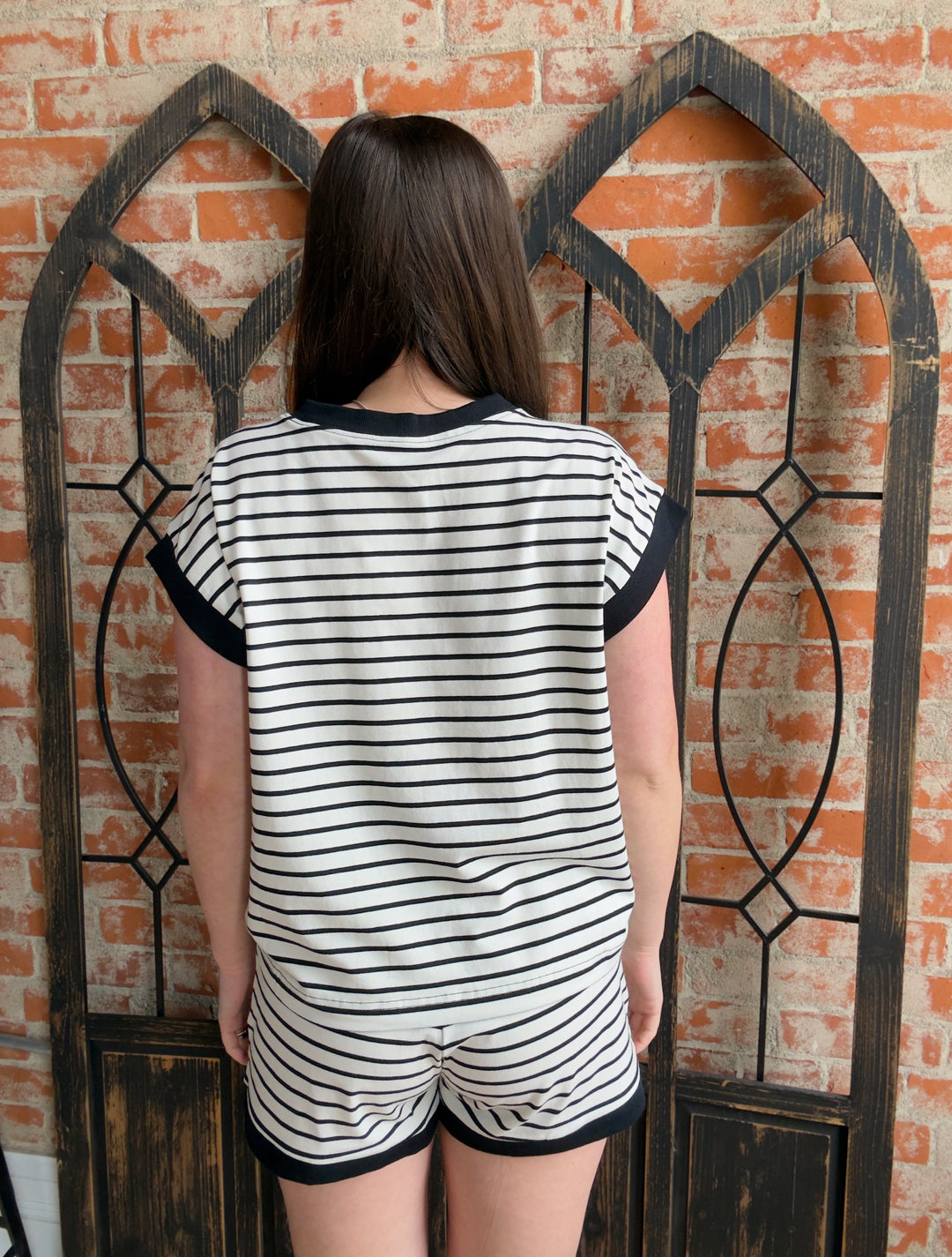 Take a Breath Striped Set