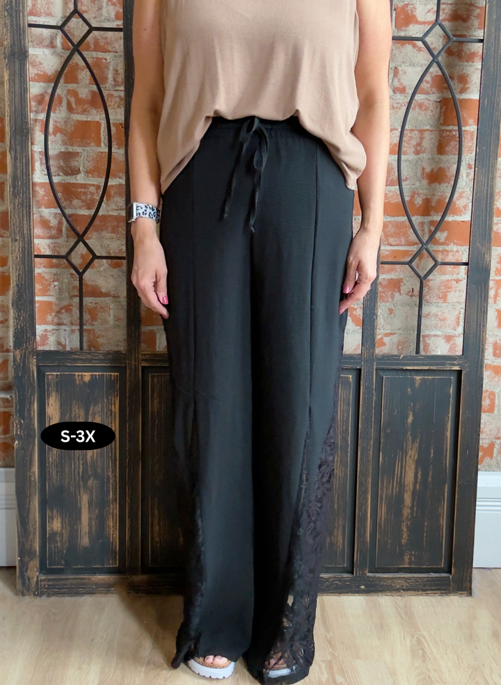 A Dressy Element Lace Pant