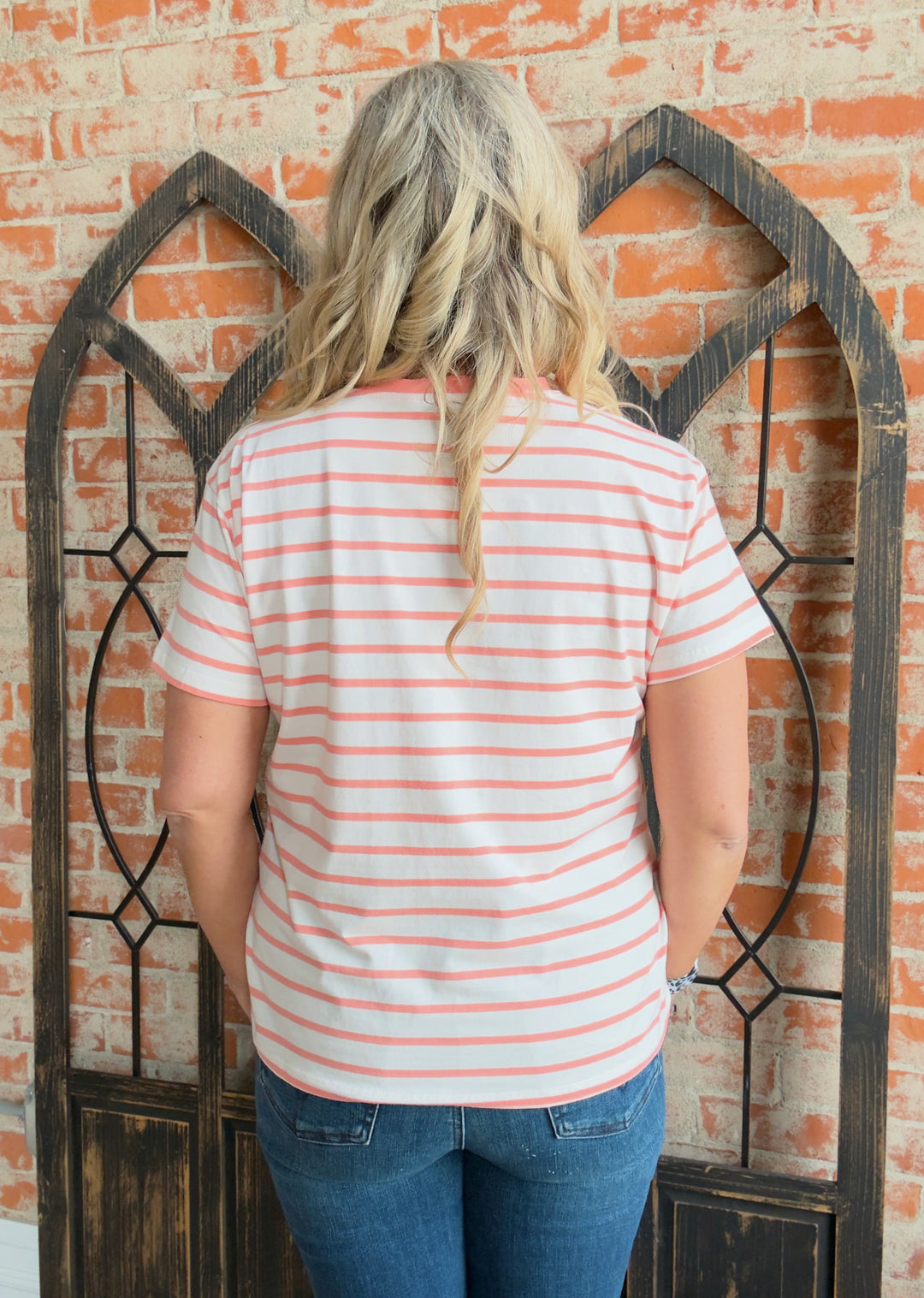 Keeping It Together Striped Tee-3 Colors