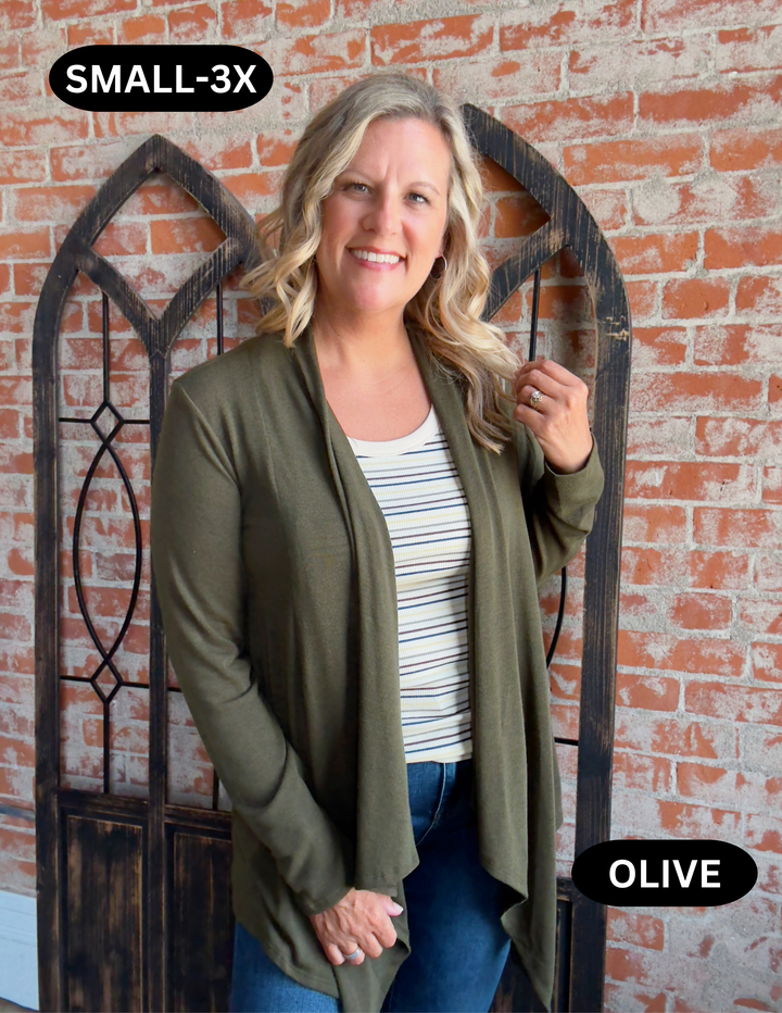 Simple Life Cardigan- 5 Colors