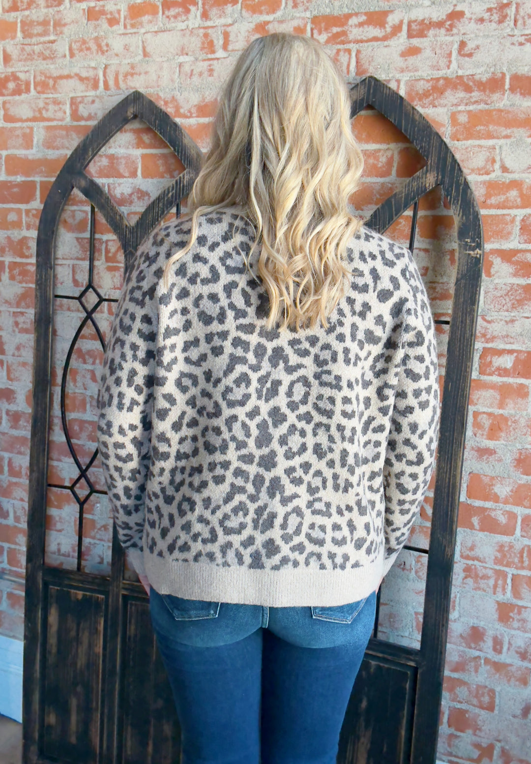 Fur Real Leopard Cardigan
