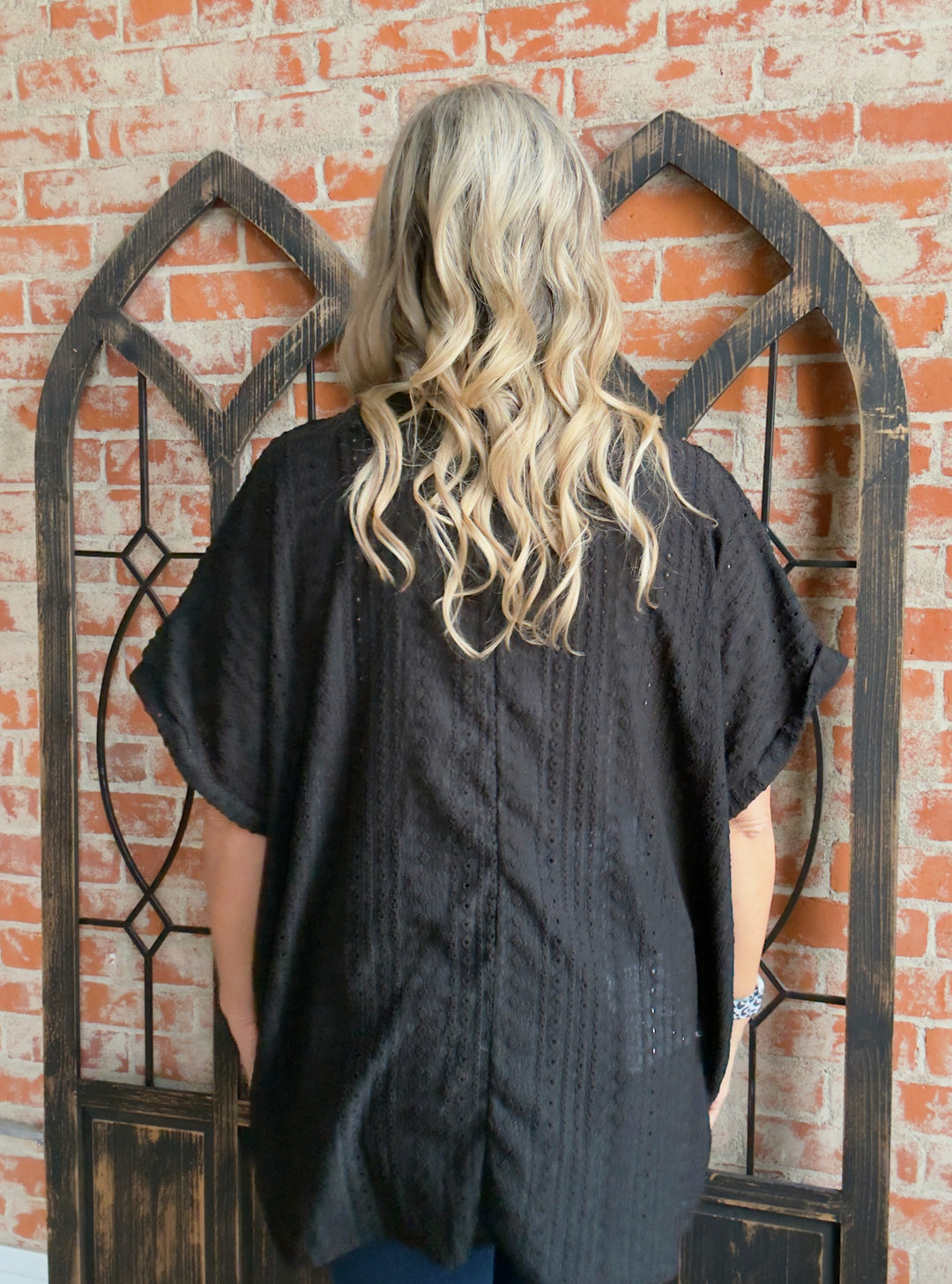 I'm Open To Suggestions Crochet Oversized Tee