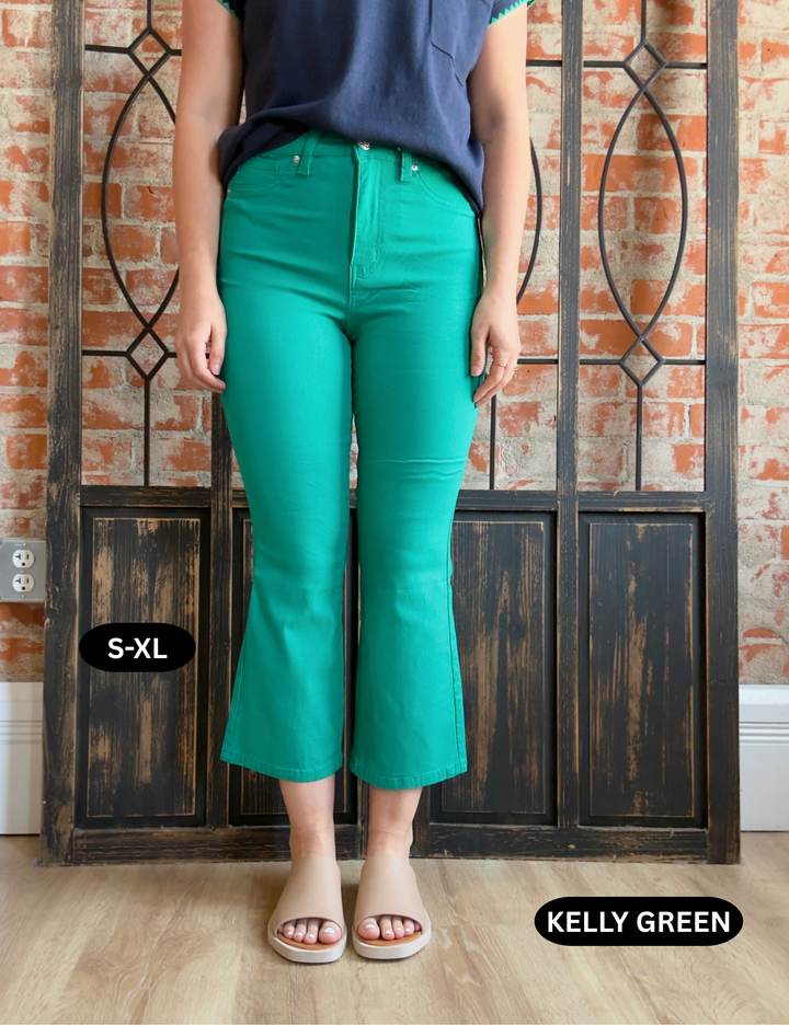 Magic Cropped Flare-2 Colors
