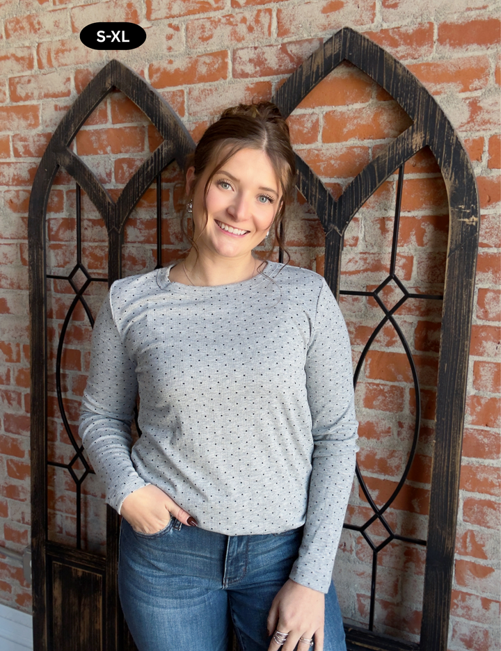 Finders Keepers Polka Dot Long Sleeve