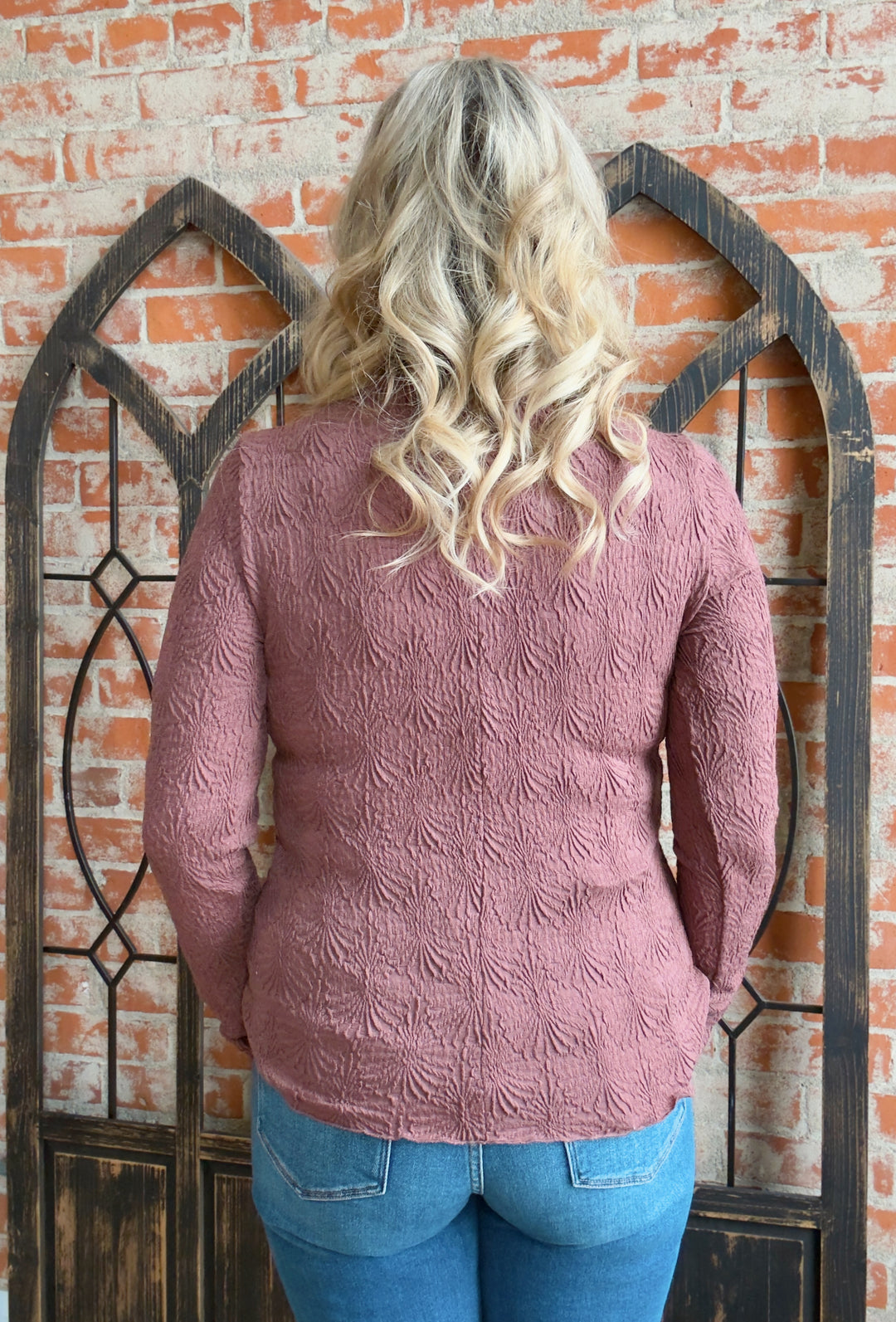Soft Crinkle Mulberry Long Sleeve