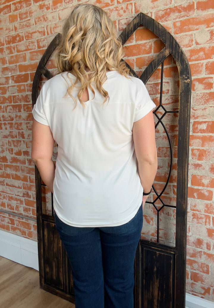 Making Promises Twist Back Tee- 3 Colors