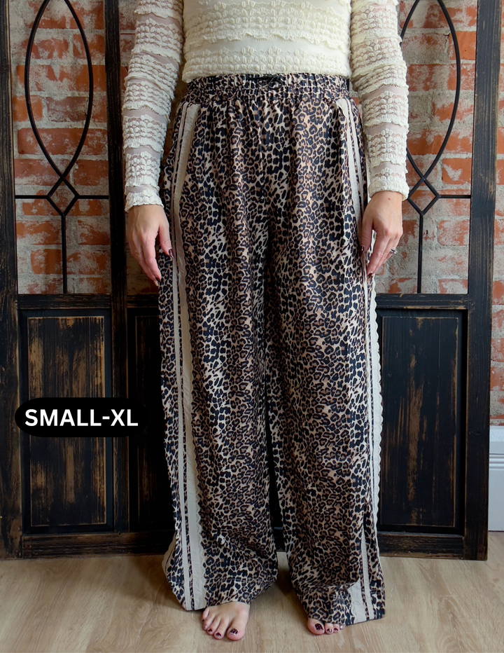 Intimidate You Lace Leopard Pant