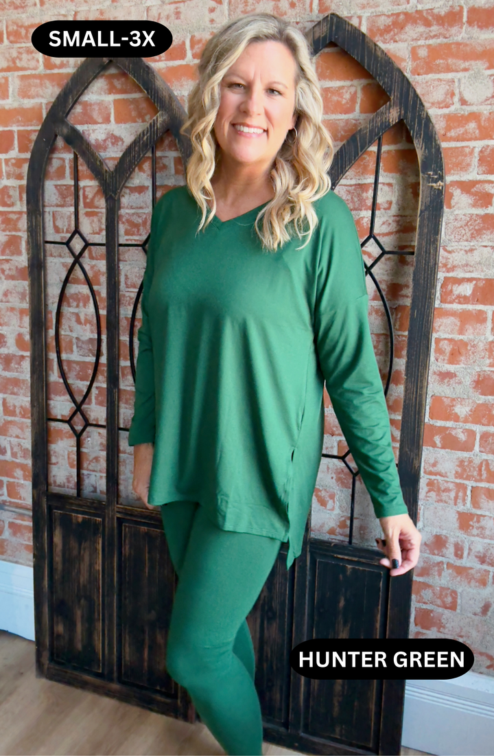 Love To Lounge Set-Blue/Green Tones