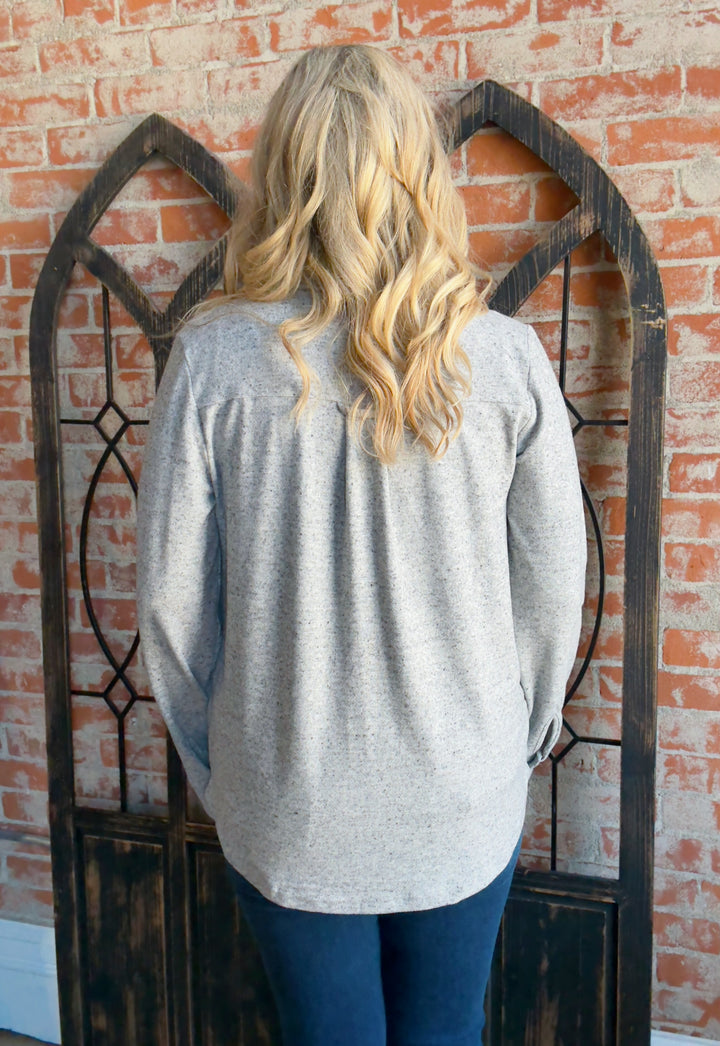 Peppered Life Is Good Shacket