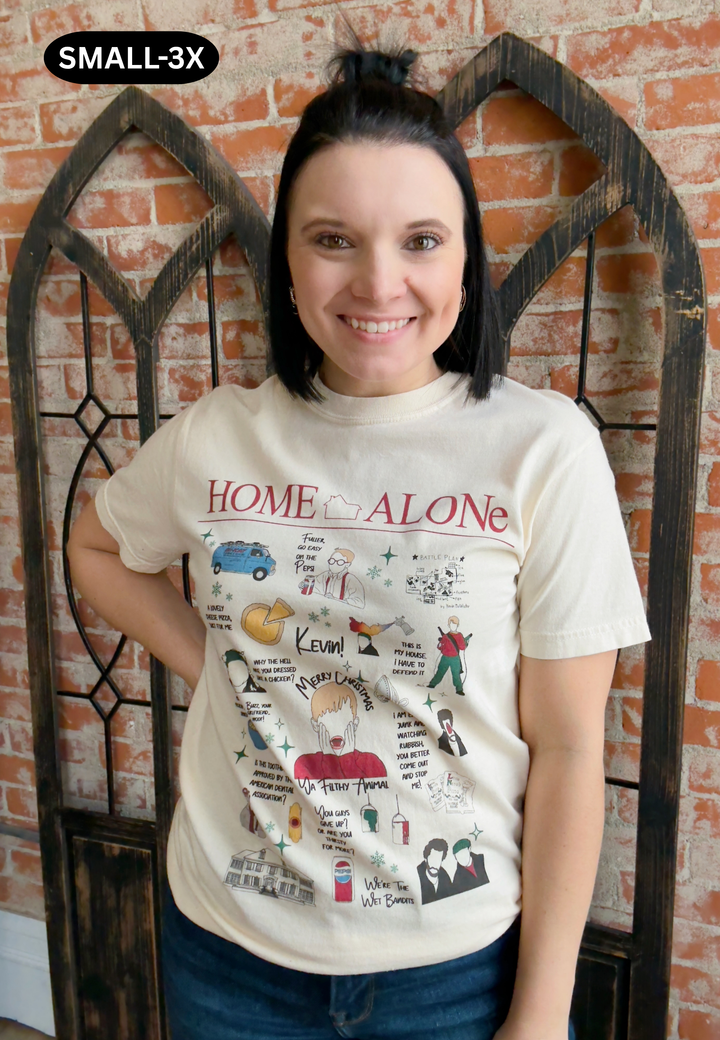 Home Alone Collage Graphic Tee