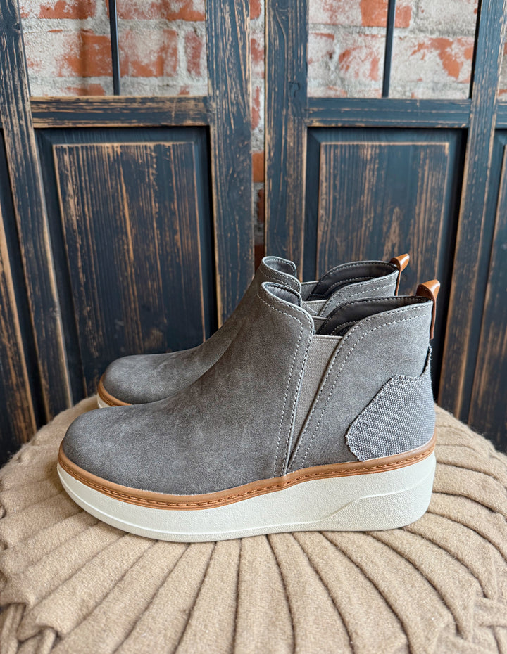 Blowfish Charming Bootie-Charcoal