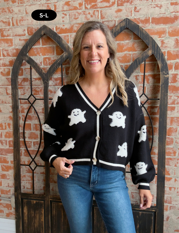 Talk Spooky To Me Cardigan