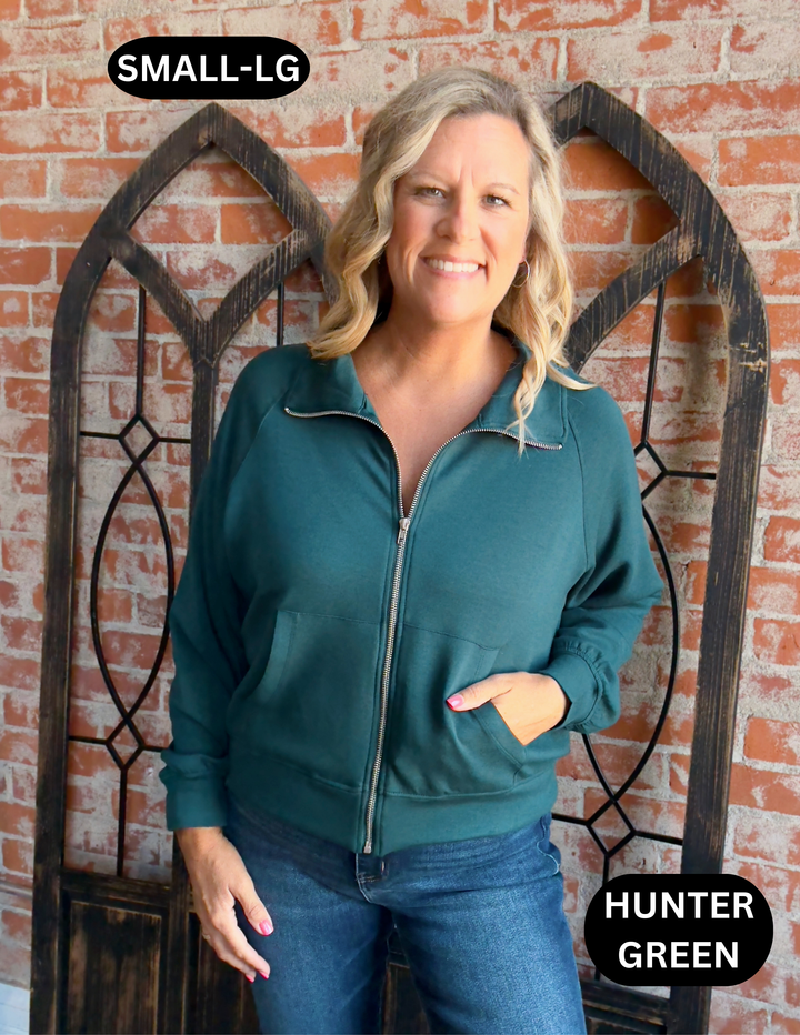 What's The Scoop Scuba Jacket- 3 Colors
