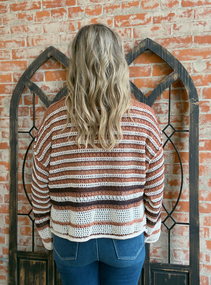 Rise & Shine Striped Sweater