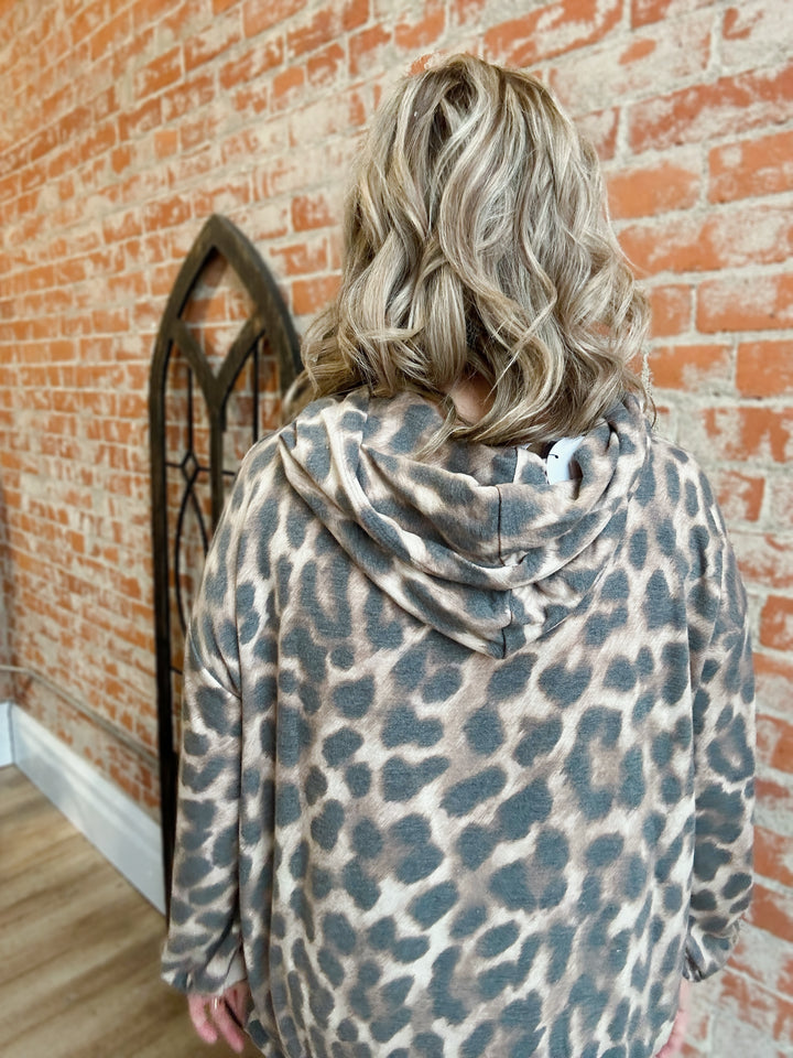 On The Prowl Leopard Hoodie