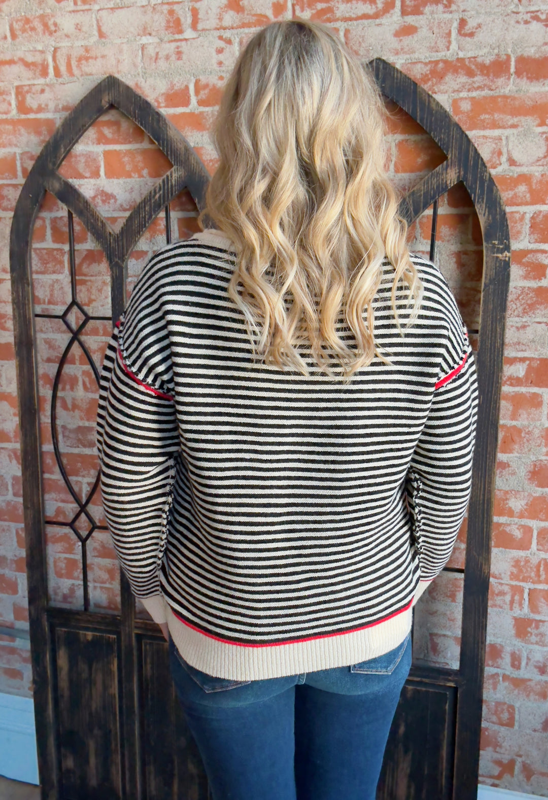 Won't Be Forgotten Striped Sweater