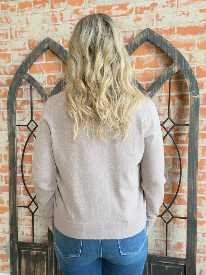 Never Late Button Cardigan