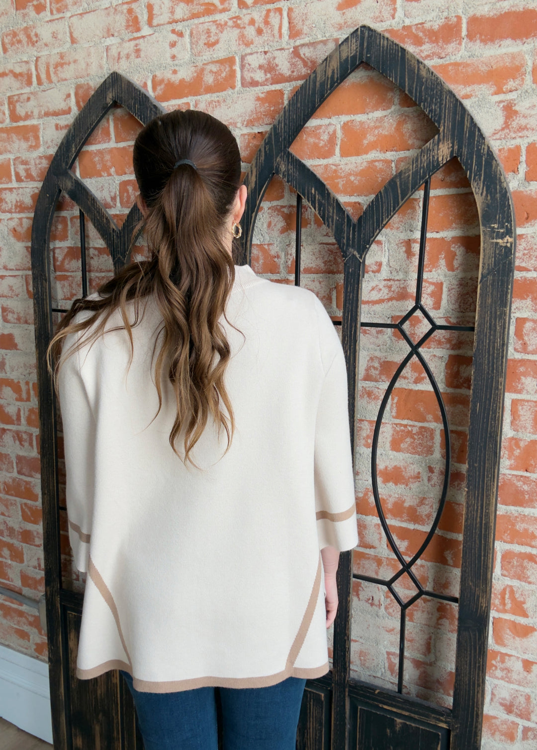 In Cadence Sweater-Almond