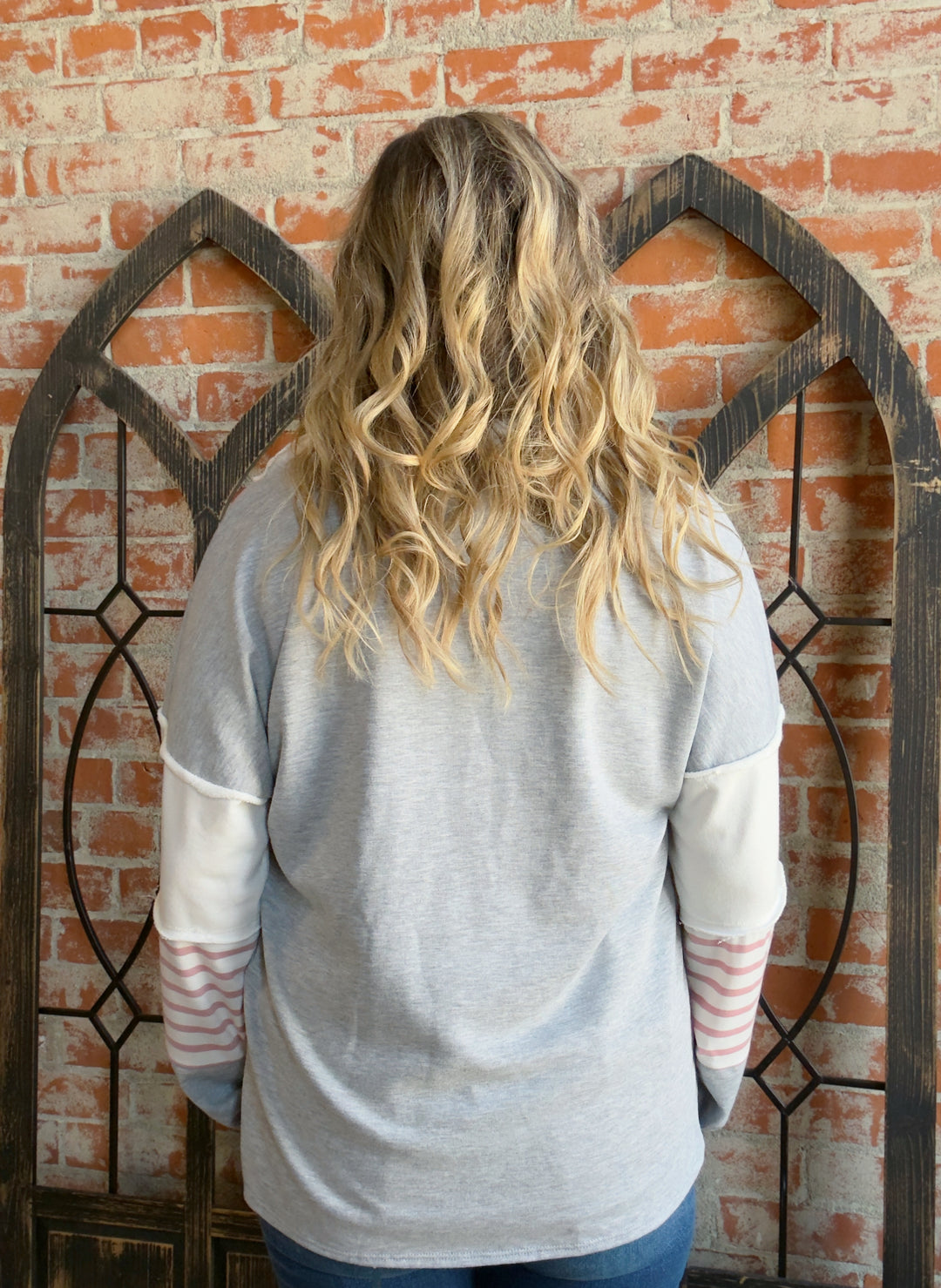 For Good Reason Collared Long Sleeve