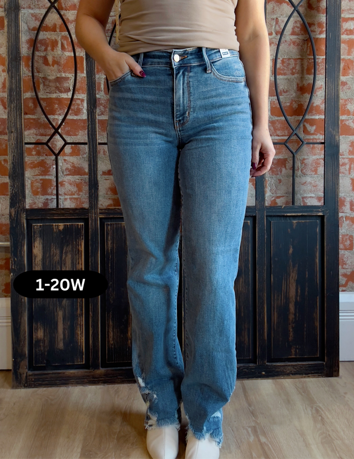 Judy Blue Top Of Mind Straight Leg