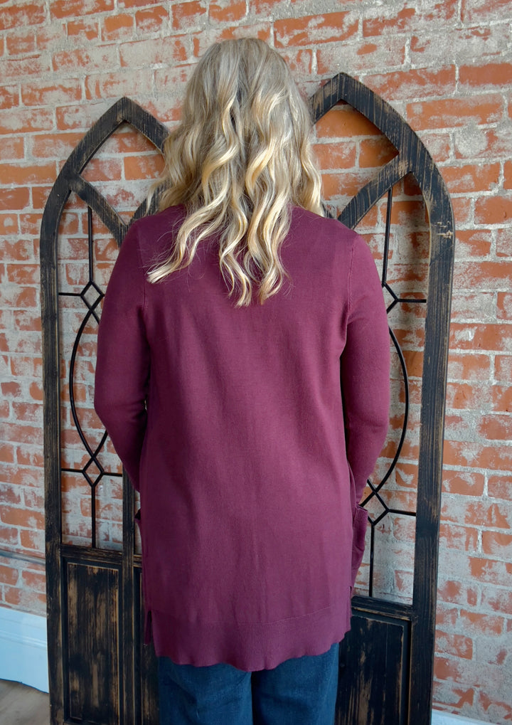 Reaching For Button Sleeve Cardigan-3 Colors