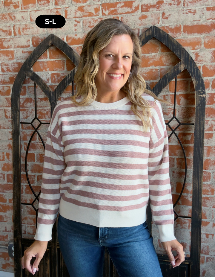 Need Your Love Striped Sweater