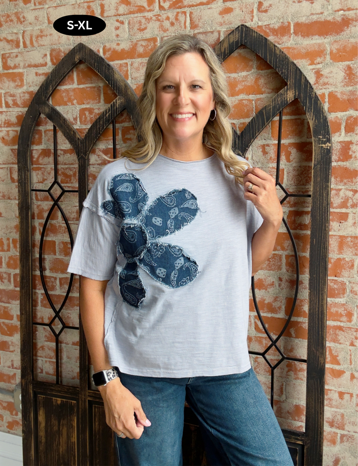 Little Paisley Flower Tee