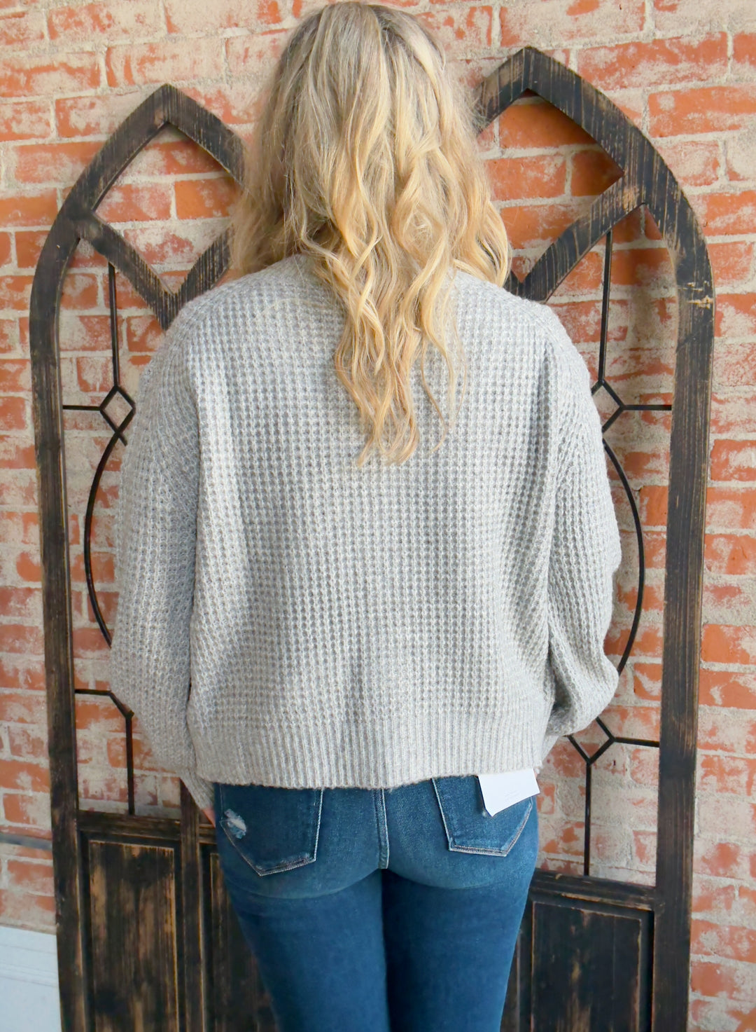 Pretty Sight Grey Cardigan