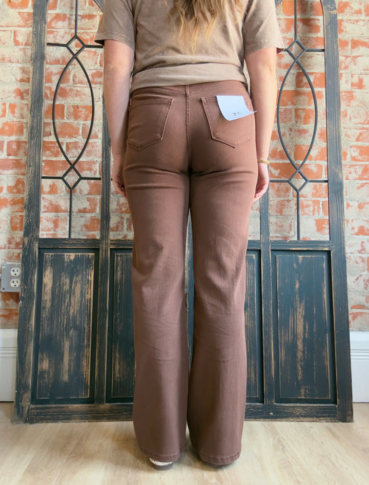 Acorn Brown Wide Leg