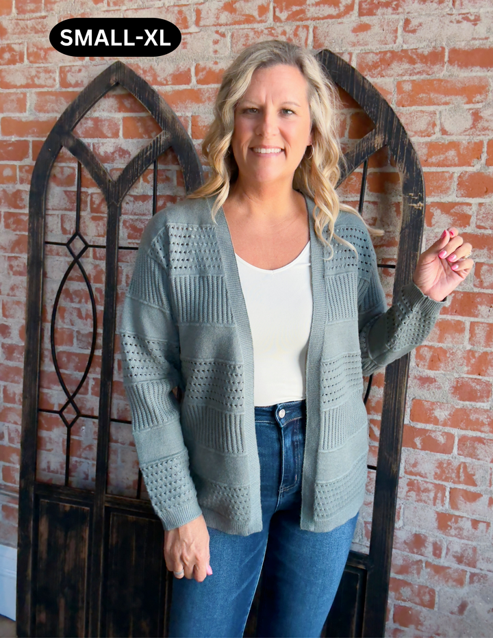Good Day Sage Cardigan
