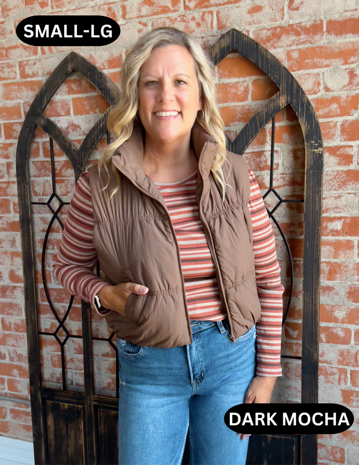 Layer Buddy Cropped Vest-2 Colors